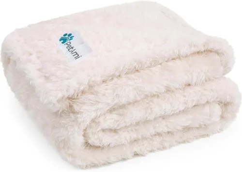 Miniatura 19 de PETAMI Manta de forro polar esponjoso para gatos y perros, gris, talla XL