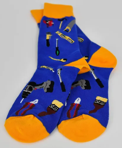 Miniatura 4 de ARAD Calcetines de martillo para hombres y mujeres, ropa con temática de herramientas locas