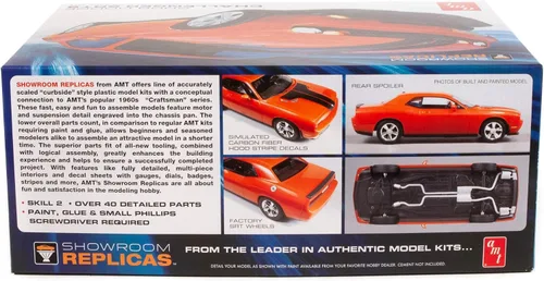 Miniatura 3 de AMT 2008 Dodge Challenger SRT8 Kit de modelo a escala 1:25 (AMT1075)