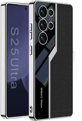 Miniatura 13 de Lunivop Para Samsung Galaxy S24 Ultra Funda TPU Marco y Volver PU Cubierta de cuero Funda de silicona delgada para S 24 Ultra 6.8 '' 5G 2024 a