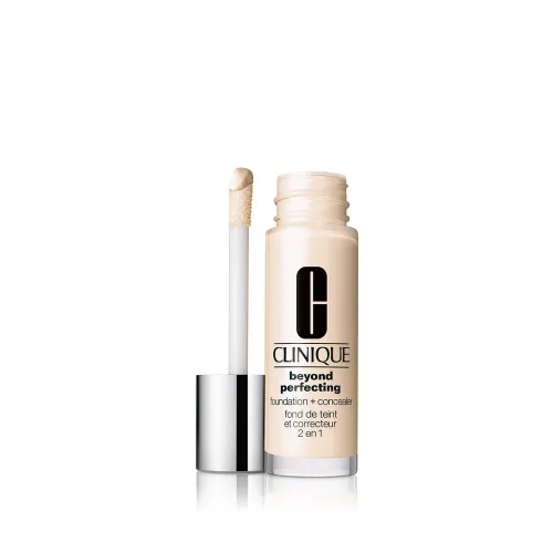 Miniatura 19 de Clinique Beyond Perfecting Lightweight Liquid Foundation + Concealer For Dry Combination to Oily Skin Types Full Coverage + Natural Matte Finish
