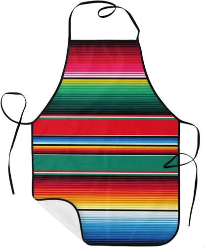 Miniatura 15 de Sigouyinei Delantales para mujeres con bolsillos, delantal para hombres, delantal adecuado para chefs camareros, técnicos de uñas para hornear