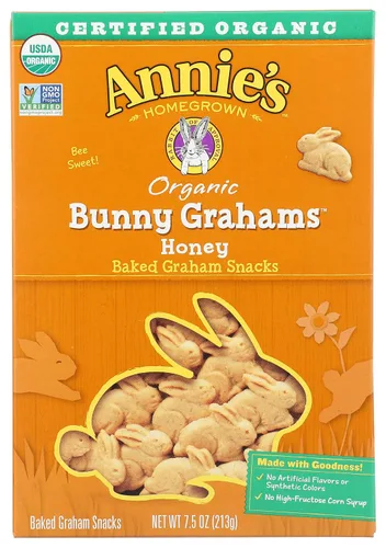 Miniatura 38 de Annie's Galletas orgánicas originales de Cheddar Squares horneadas, hechas con queso real, 11.25 onzas