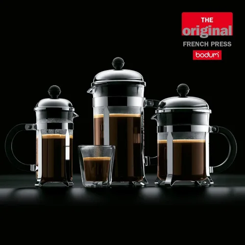 Miniatura 7 de BODUM Chambord - Cafetera de prensa francesa de 3 tazas, cobre, 0.35 l, 12 onzas