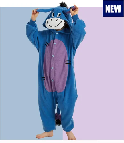 Miniatura 2 de SWEETXIN Pijama unisex para adultos y niños, para Halloween, Navidad, ropa de dormir, traje de cosplay para mujeres y hombres