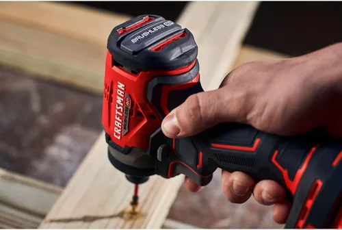 Miniatura 10 de CRAFTSMAN Destornillador de impacto inalámbrico V20, 1/4 de pulgada, batería y cargador incluidos (CMCF813C2)
