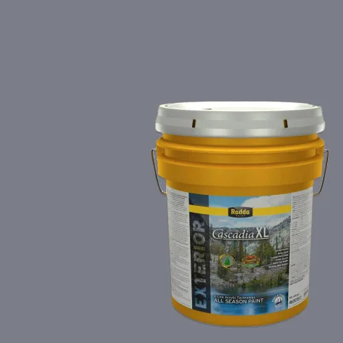 Miniatura 142 de Rodda Paint CASCADIA XL Pintura e imprimación satinada exterior en uno, cuarto de galón, pimienta de Jamaica