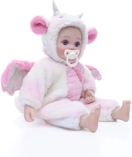 Miniatura 7 de Muñecas de bebé, muñeca de 18 pulgadas de gran tamaño, muñeca de bebé realista, cuerpo suave y lindo, muñeca de bebé de la vida real con accesorios