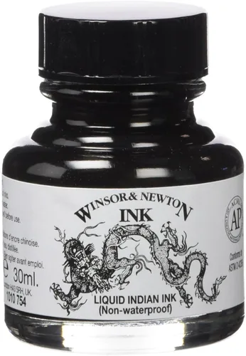 Miniatura 32 de Winsor & Newton - Bote de tinta para dibujo Dorado