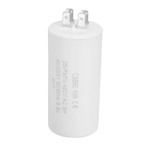 Miniatura 3 de Peso ligero CBB60 Condensador del comienzo del condensador del generador 4 Pin Motor de la baja pérdida que funciona para los refrigeradores