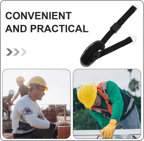 Miniatura 5 de DOITOOL Correa de barbilla ajustable para casco de seguridad, ajuste universal para cascos de construcción y deportes, correa de mandíbula elástica