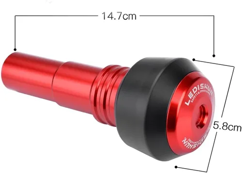 Miniatura 5 de Marco deslizante de escape de motocicleta Protector de choque deslizante compatible con Suzuki Gixxer 250/SF250/150 GSX250R DL250 GW250 V-Strom250
