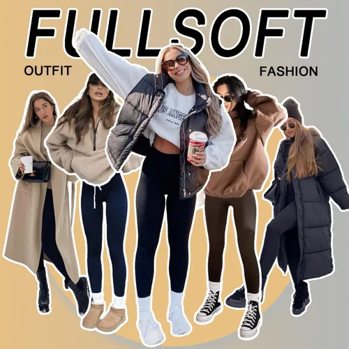 Miniatura 3 de FULLSOFT Leggings con forro polar para mujer, con control de abdomen, cintura alta, para entrenamiento, invierno, cálidos, suaves, pantalones de yoga