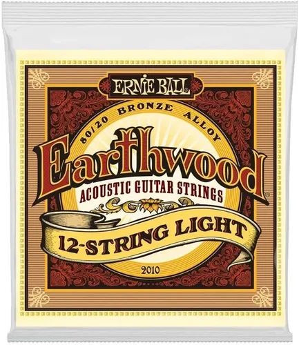 Miniatura 21 de Ernie Ball - Cuerdas personalizadas para guitarra acústica Earthwood de bronce 80/20, calibre medio, calibre 12.5-56 (P02005) (Paquete de 2)