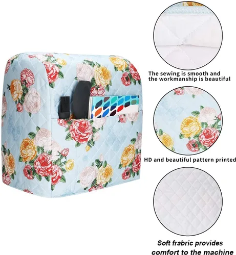 Miniatura 5 de Funda para batidora de cocina Kitchen Aid compatible con batidoras de 6 a 8 cuartos de galón Kitchen Aid/Hamilton de pie/cabeza inclinable