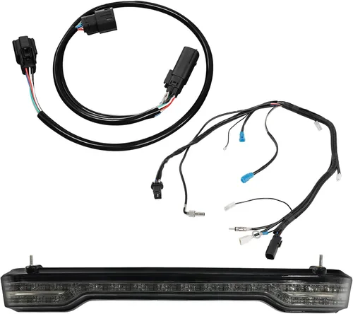 TCMT Clear Len King Trunk LED Tail Light Assembly Wiring Harness Fits For Harley Touring Road King Road Street Electra Glide Tri Glide Ultra Limited