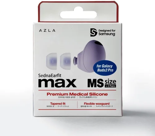 Miniatura 2 de AZLA SednaEarfit MAX para Galaxy Buds 2 Pro (MS), puntas de auriculares para auriculares inalámbricos, puntas de repuesto de auriculares