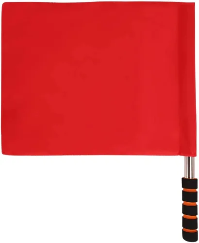 Miniatura 2 de Banderas de árbitro de fútbol, banderas de señal de partidos deportivos, banderas de línea de fútbol, banderas de comandante portátil, banderas
