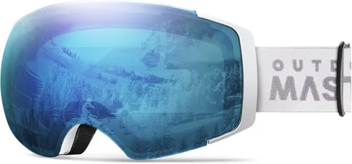 Miniatura 28 de OutdoorMaster Gafas de esquí PRO – sin marco, lente intercambiable, 100% protección UV400, gafas de nieve para hombres y mujeres