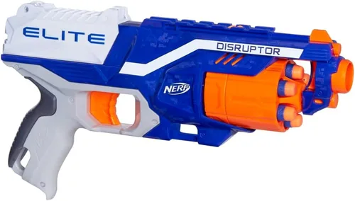 Miniatura 9 de Nerf Elite Disruptor Blaster Reflex, Slam Fire, azul (exclusivo de Amazon)