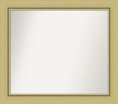 Miniatura 67 de Amanti Art Landon Gold Espejo de baño, espejo de pared o espejo de tocador de baño sobre el fregadero (26.25 x 26.25 pulgadas) Espejo no biselado