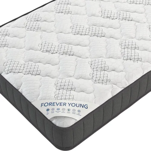 Miniatura 10 de Ottomanson Colchón individual de resortes interiores de firmeza media de 7.5 pulgadas, sistema de bobina Bonnell con espuma cómoda, sin fibra