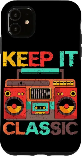 Miniatura 8 de Keep It Classic Radio 80s 90s Retro Vintage Cassette Player Funda para iPhone 17 Pro Max