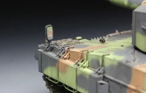 Miniatura 7 de Meng Kit de modelo de tanque de batalla principal alemán leopardo