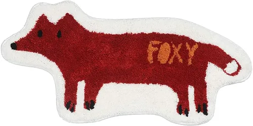 Miniatura 13 de ZSCYD-yingda1992 Alfombra de baño con forma de vaca lechera, animales en forma de caja de leche, antideslizante, bonita alfombra de baño