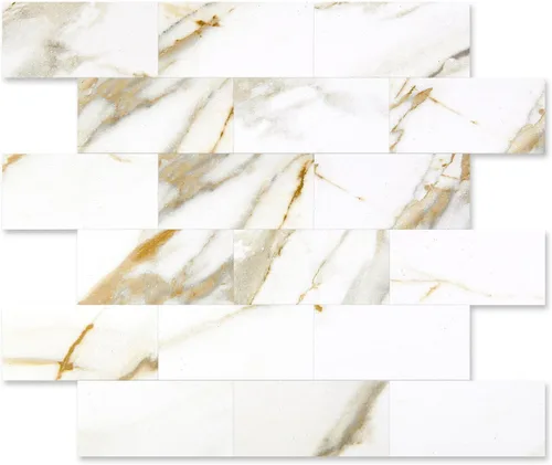 Miniatura 32 de Azulejos Adhesivos para Salpicadero 12"X12" Azulejos de Pared PVC, Adhesivos para Salpicadero de Cocina, Azulejos de Baño, Chimenea, Lavandería