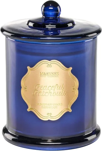 Miniatura 21 de M&SENSE Velas de rosas aromáticas para el hogar, velas de soja orgánicas, no tóxicas, sin hollín, vela en tarro grande de 12.7 onzas, 75 horas