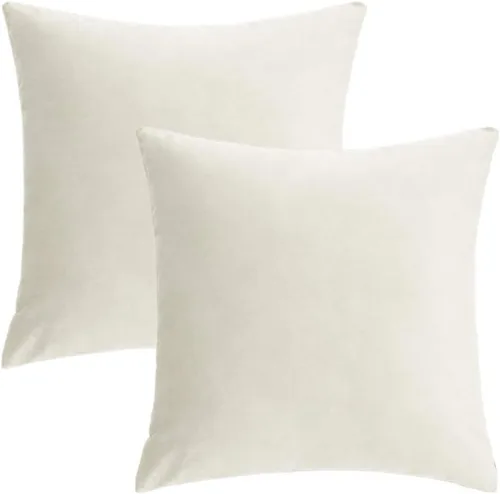 Miniatura 20 de Fundas de almohada de terciopelo de 16 x 16 pulgadas, color negro, fundas de almohada decorativas para sofá, fundas de almohada suaves, sólidas