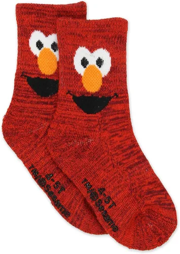 Miniatura 2 de Sesame Street Elmo - Calcetines para niña con agarraderas (bebéniño pequeño)