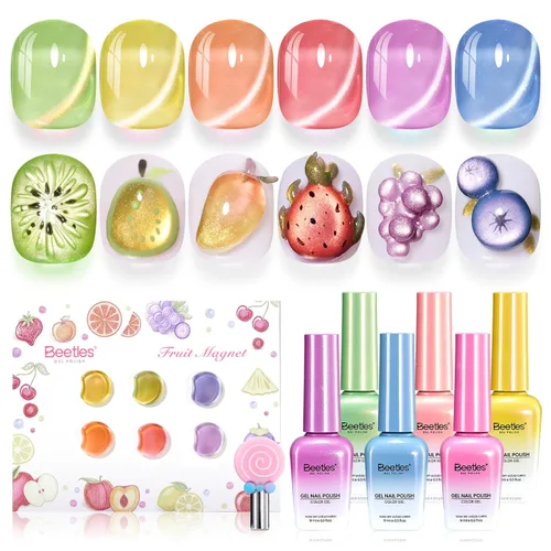 Miniatura 12 de Beetles - Lámpara de uñas LED UV, luz de uñas blanca caramelo con 3 temporizadores de 30/60/90 segundos y pantalla de cuenta regresiva para esmalte