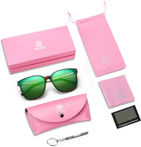 Miniatura 5 de Duco - Lentes de sol redondos vintage para mujeres y hombres con protección UV de moda para la playa