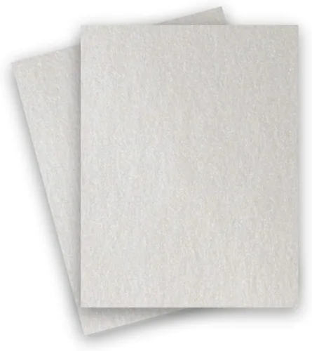 Miniatura 12 de Stardream Metallic - Papel de cartulina de 8.5 x 11 pulgadas - ACUAMARINA - Cubierta de 105 libras (284 gsm) - Paquete de 25