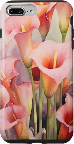 Miniatura 11 de iPhone 13 Pro Calla Lilies Flower Floral Watercolor Case