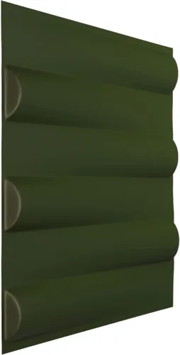 Miniatura 56 de Ekena Millwork 19 5/8 pulgadas de ancho x 19 5/8 pulgadas de alto, Naomi EnduraWall decorativo 3D panel de pared, Satin Hunt Club Verde