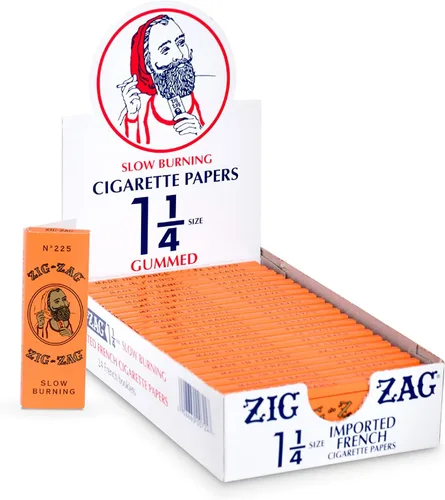 Miniatura 2 de ZIG-ZAG Papel de liar naranja francés 1 1/4 (6 folletos)