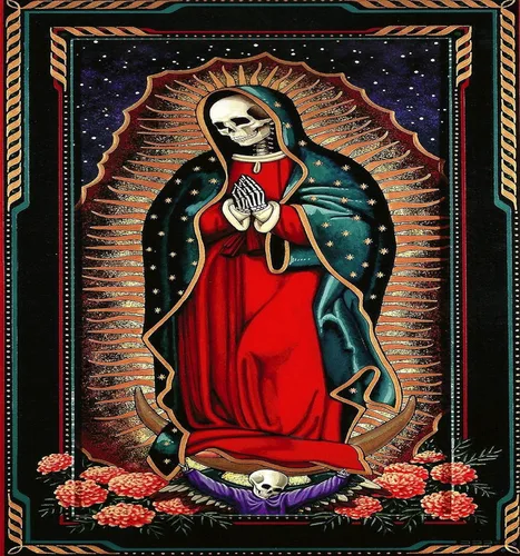 Miniatura 7 de Simsant Blacklight Wizard Skull Tapestry - Solar Iris UV Sol y Luna Star y Cloud Tarot - Tamaño grande 40 x 60 pulgadas para habitación YGTLSSI18