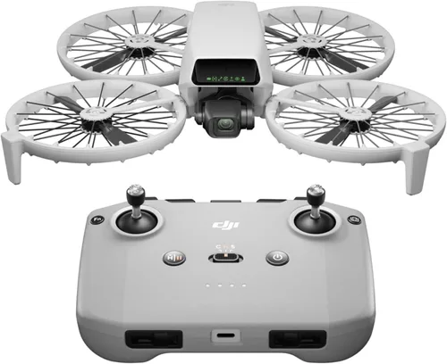DJI Flip (RC-N3), dron con cámara 4K UHD para adultos, menos de 249 g, estabilización de cardán de 3 ejes, transmisión de video de 44000 pies/13 km,