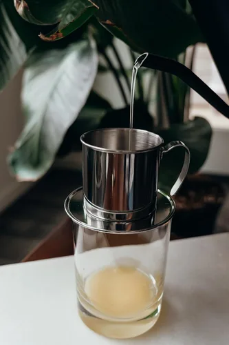 Miniatura 4 de Phuong Hoang Filtro de café vietnamita Cámara de acero inoxidable prémium para café vietnamita audaz y rico Fabricado en Vietnam (8 onzas)