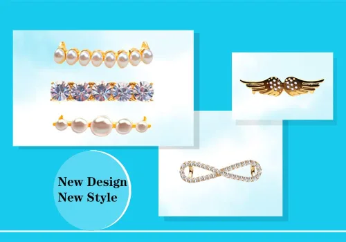 Miniatura 6 de 24 piezas de cordones de zapatos decorativos con diamantes de imitación de perlas de imitación accesorio de moda regalo para zapatos deportivos