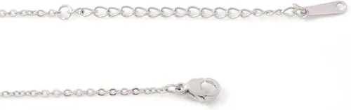 Miniatura 3 de Kigu Jazmin Collar personalizado con nombre personalizado tono plateado