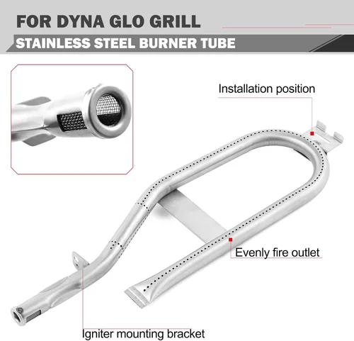 Miniatura 4 de Piezas de repuesto de DGH474CRP para Dyna Glo 5 piezas de repuesto para parrilla de quemadores DGH485CRP DGH474CRN-D DGH483CRP DGH483CRP-D Dyna Glo