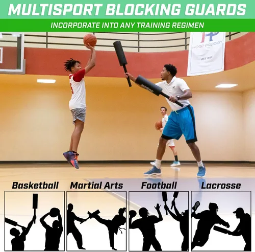 Miniatura 2 de GoSports Almohadillas acolchadas para entrenamiento de combate y bloqueo – Paquete de 2 para artes marciales y entrenamiento deportivo