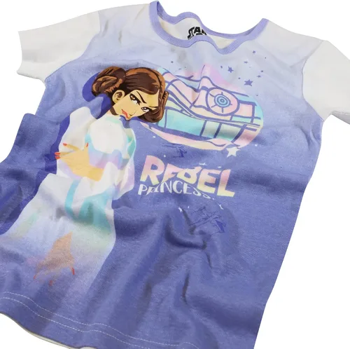 Miniatura 3 de Star Wars Girls' 2-Piece Snug-fit Cotton Pajamas Set