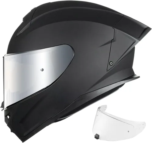 Miniatura 14 de ILM Cascos de motocicleta de cara completa para hombres y mujeres con Pinlock Powersports Street Racing Cascos para Motos DOT Modelo MF510