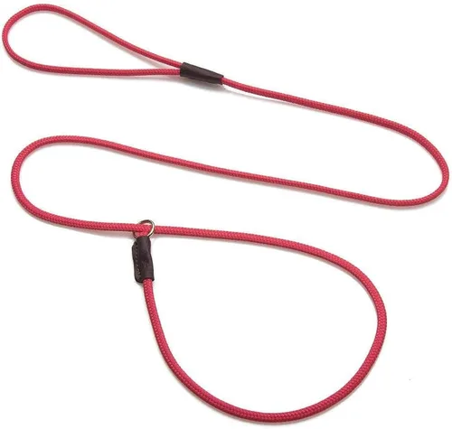 Miniatura 5 de Mendota Pet Correa antideslizante para exhibición de perros, fabricada en los Estados Unidos, color negro, 1/8 pulgadas x 54 pulgadas, para razas