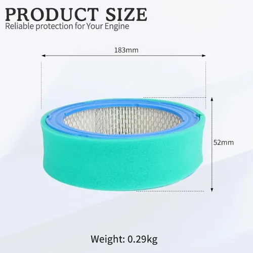 Miniatura 7 de Filtro de aire para Briggs Stratton 392642 394018 271271 272490 para John Deere LG394018JD LG272490 para John Deere GT235 GT235E LTR155 LTR166 LT166